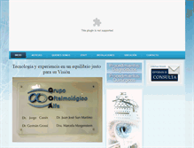 Tablet Screenshot of goaoftalmologia.com.ar